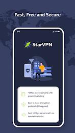 StarVPN: Private & Secure VPN Captura de pantalla 1