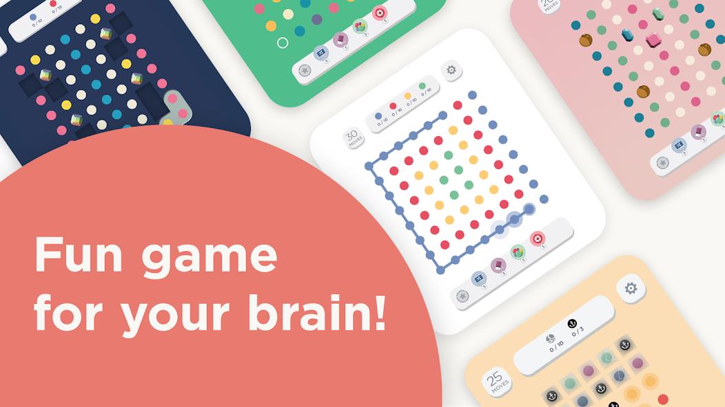 Two Dots: Fun Dot & Line Games Mod スクリーンショット 0