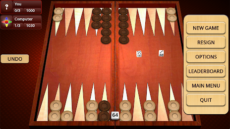 Backgammon Mighty ဖန်သားပြင်ဓာတ်ပုံ 0