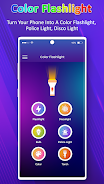 Color Flashlight : Color Torch Captura de pantalla 0