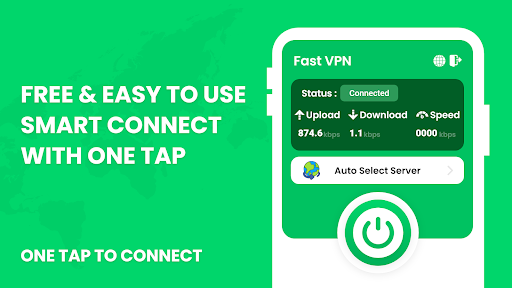 Fast VPN - Fast & Secure Tangkapan skrin 1