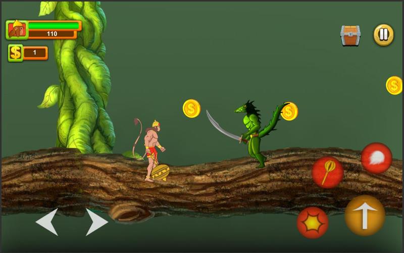 Hanuman Adventure Indian game 스크린샷 2