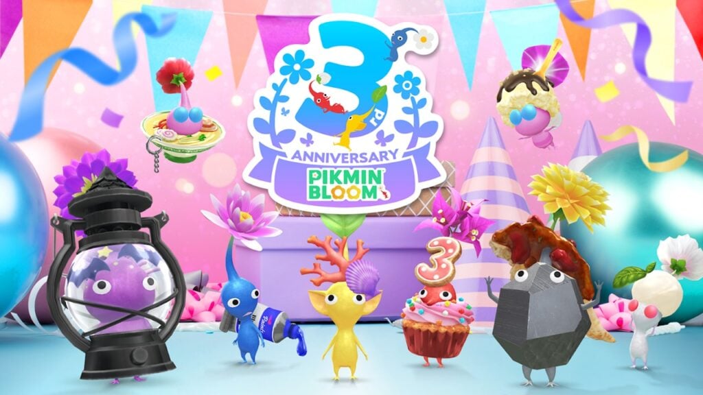 Świętuj 3. rocznicę Pikmin Blooma z kolekcją babeczek i spacerów na przyjęciu!
