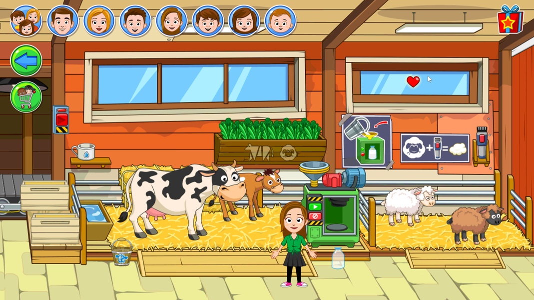 My Town Farm Animal game Zrzut ekranu 3