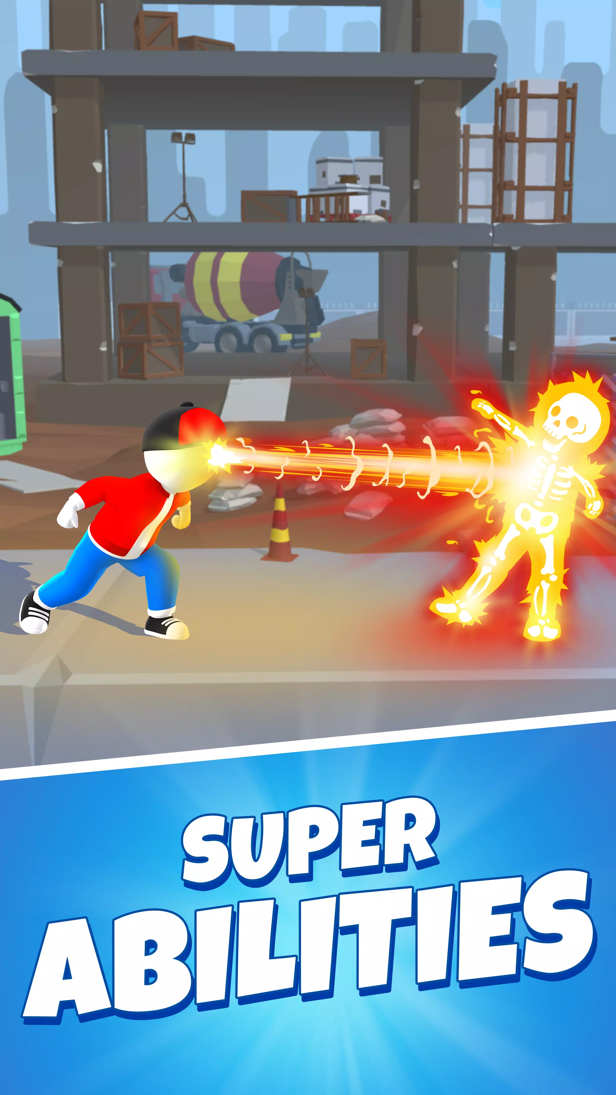 Merge Fighting: Hit Fight Game ภาพหน้าจอ 1