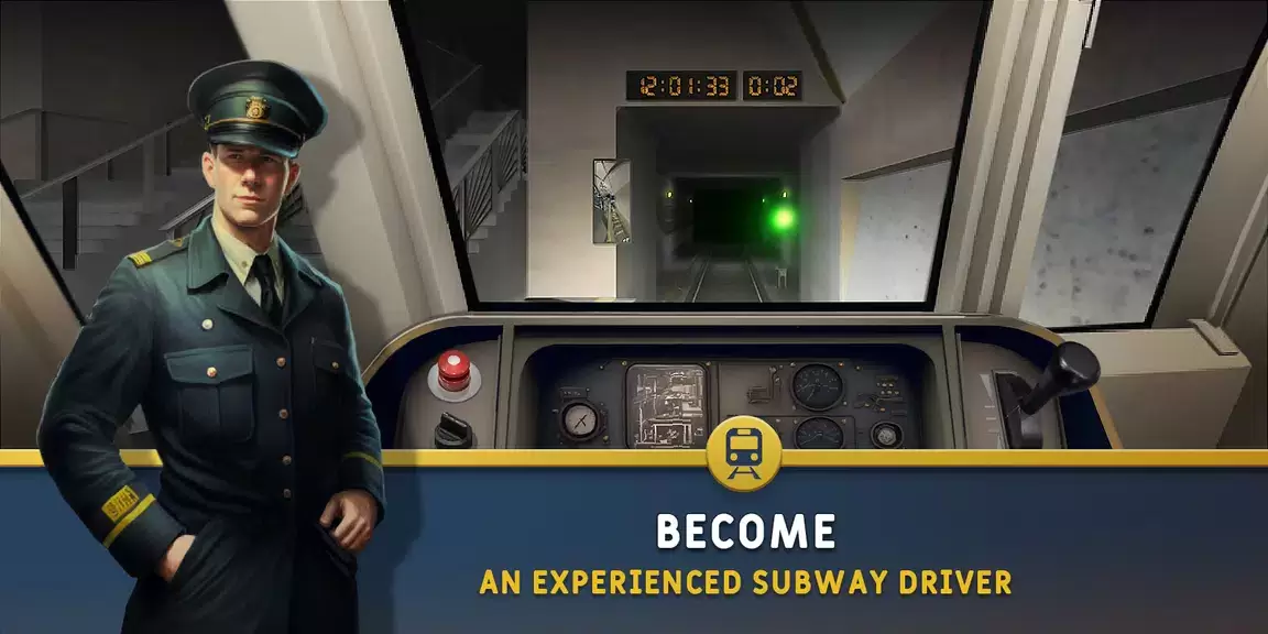 Train Simulator: subway, metro Capture d'écran 2