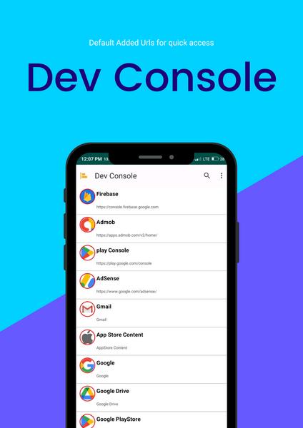 Dev Console Screenshot 1