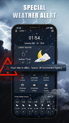 Weather Forecast Professor Captura de pantalla 3