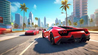 Fast Car Driving - Street City Tangkapan skrin 0