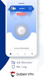 VPN Sudan - Get Sudan IP スクリーンショット 1