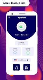 Blue VPN :Superfast VPN ภาพหน้าจอ 1