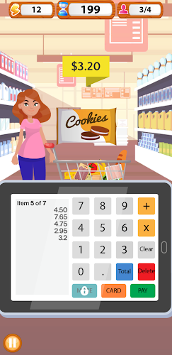 Supermarket Cashier Simulator Captura de tela 1