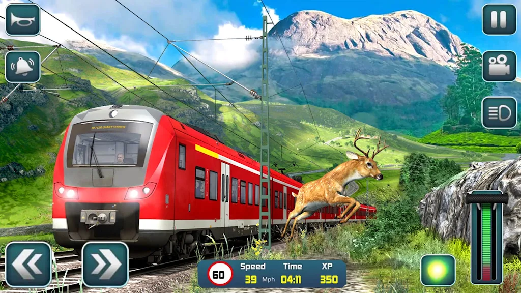 Schermata Euro Train Driver Train Games 2