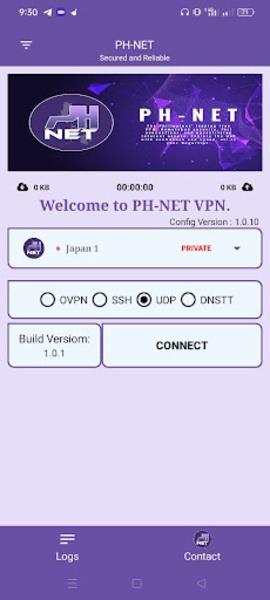 PH-NET VPN Captura de tela 2