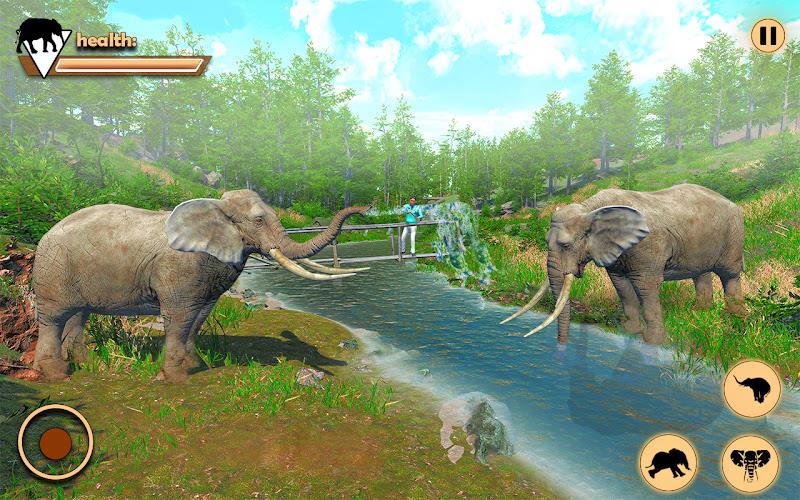 Elephant Simulator Animal Game Screenshot 3