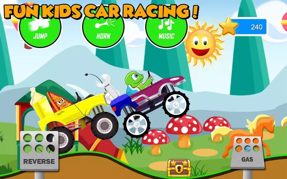 Fun Kids Car Racing Game Captura de pantalla 0