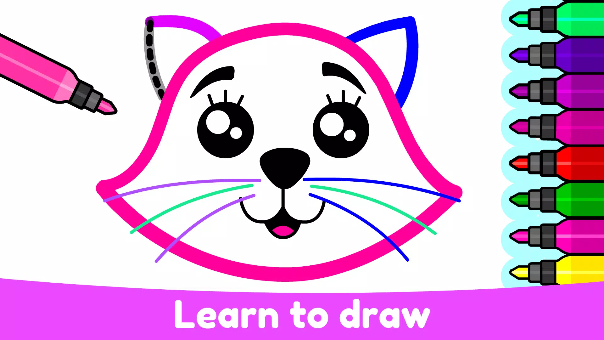 Kids Drawing & Coloring Games應用截圖第0張