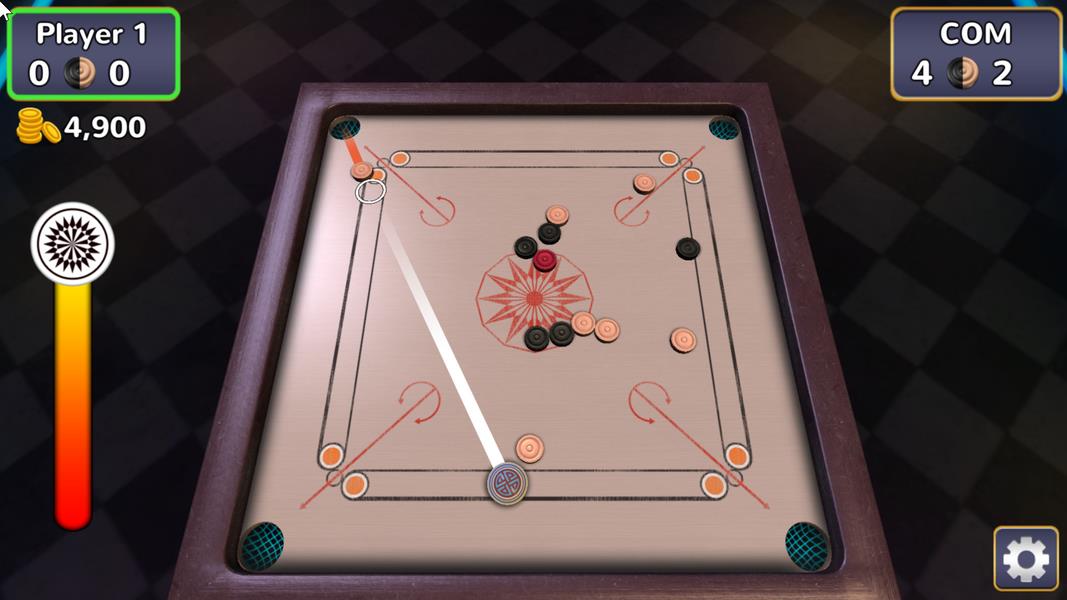 Carrom King Captura de tela 3