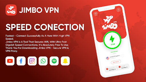 Jimbo VPN Captura de pantalla 2