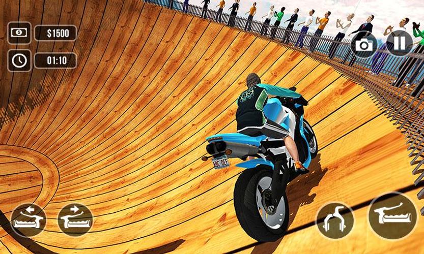 Well of Death Bike Stunts Ride应用截图第1张