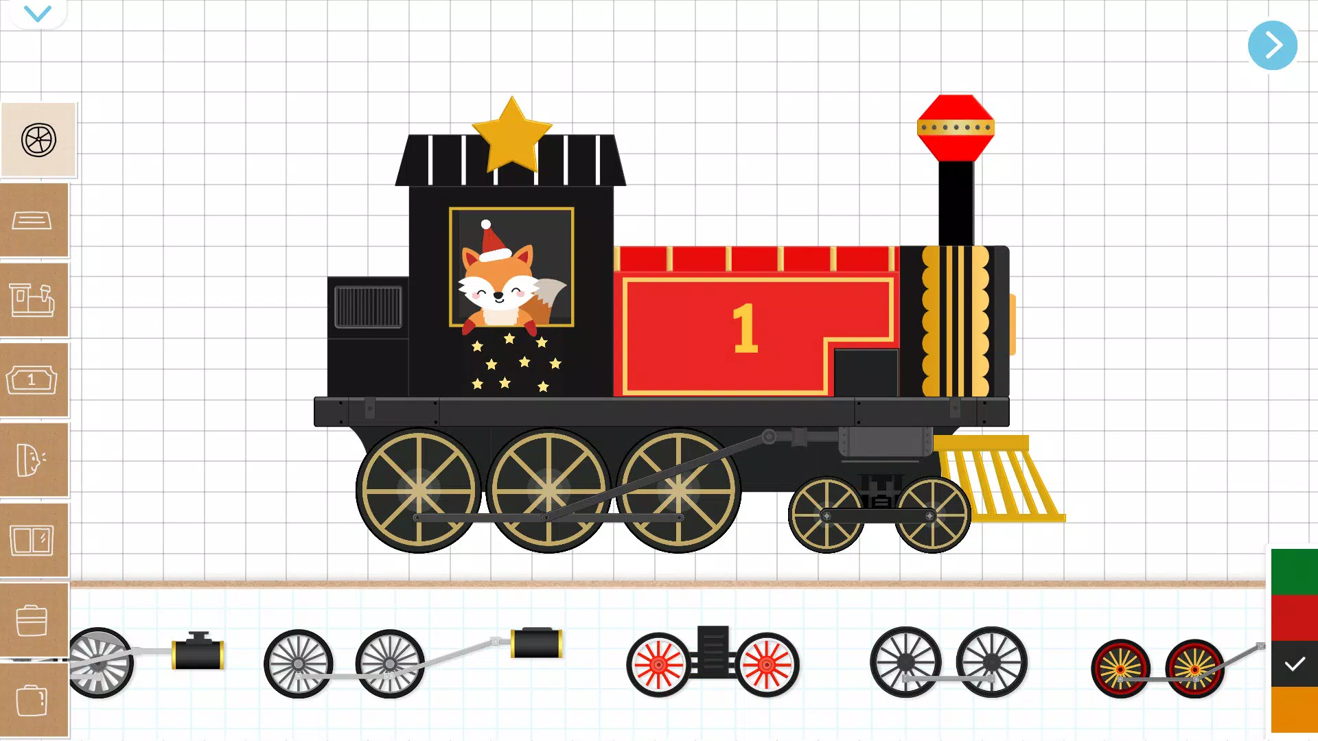 Christmas Train Game For Kids 스크린샷 2