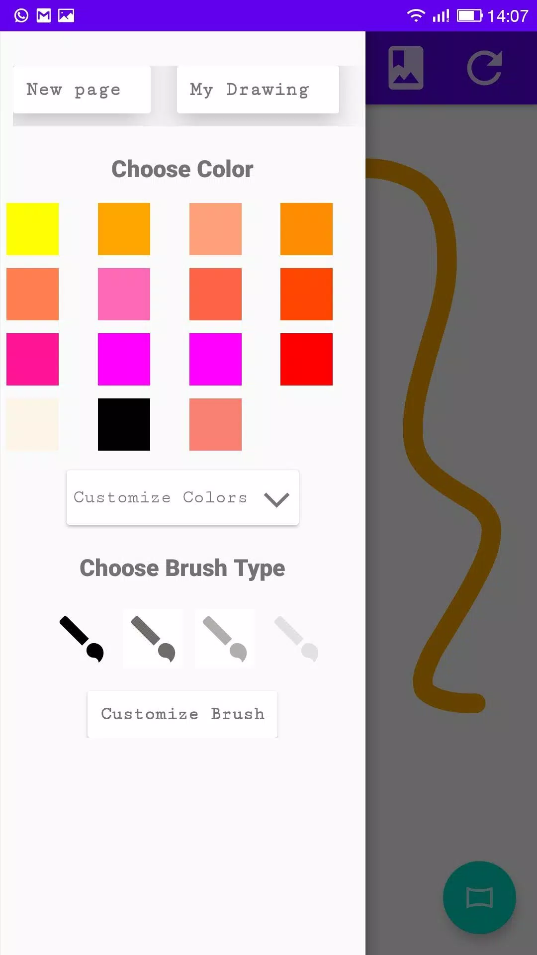 Draw Paint Captura de tela 2