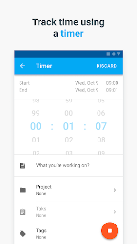 Clockify — Time Tracker স্ক্রিনশট 1