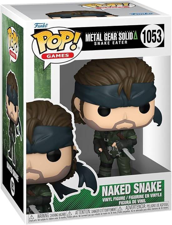 Metal Gear Solid Delta Snake Eater Funko Pops agora disponível