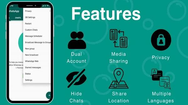 gbwhatsapp pro v17 77 apk para android