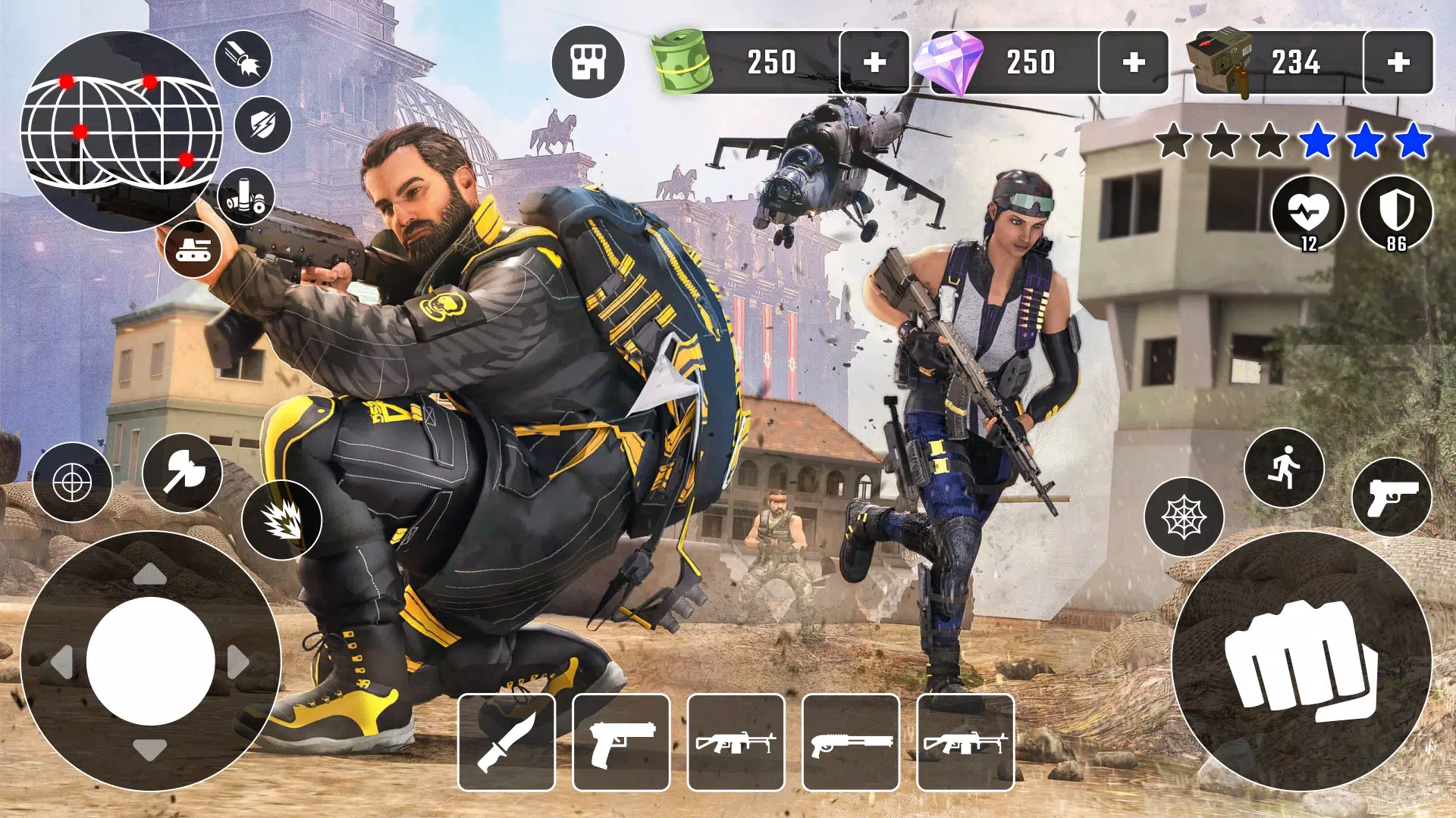 FPS Online Strike Gun Games スクリーンショット 0