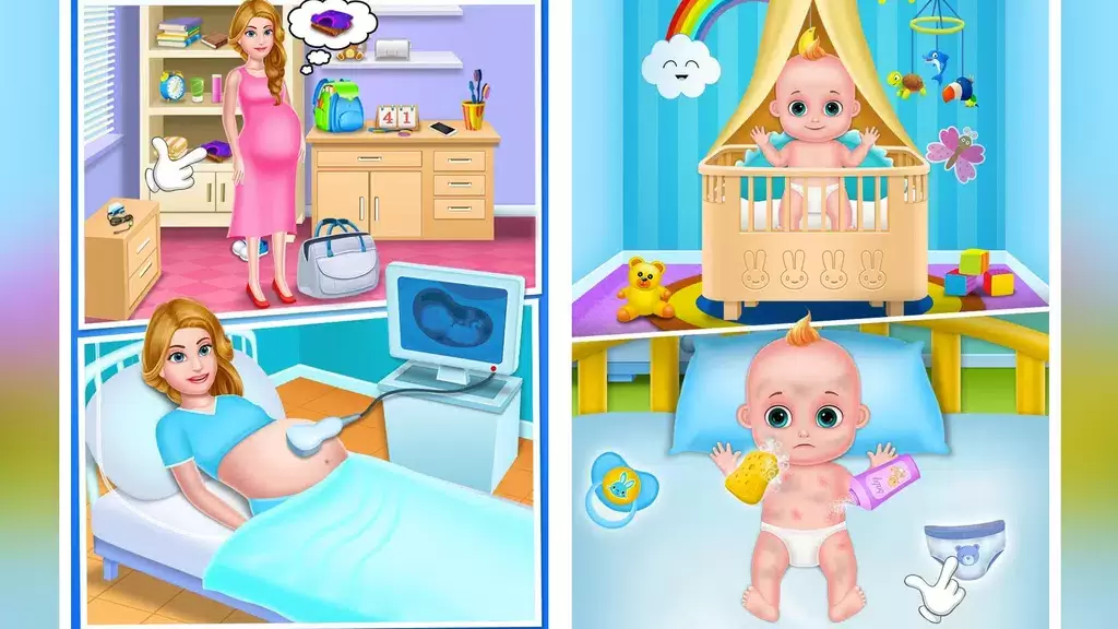 newborn babyshower party game Ảnh chụp màn hình 0