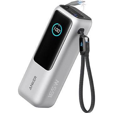 Banque d'alimentation Anker 25 000mAh 165W avec deux câbles USB de type C intégrés