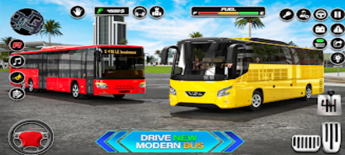 City Bus Driver - Bus Games 3D Скриншот 1