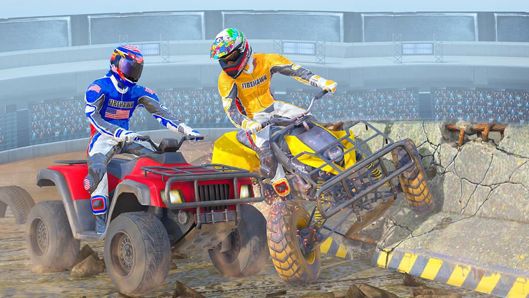 ATV Quad Bike Derby Games 3D Mod 스크린샷 0