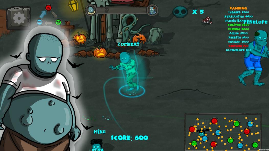 Zombeat.io - io games zombies Mod Скриншот 2