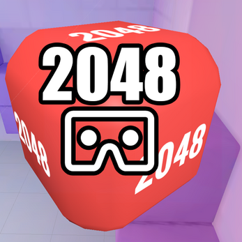 2048 3D CardBoard Game स्क्रीनशॉट 0