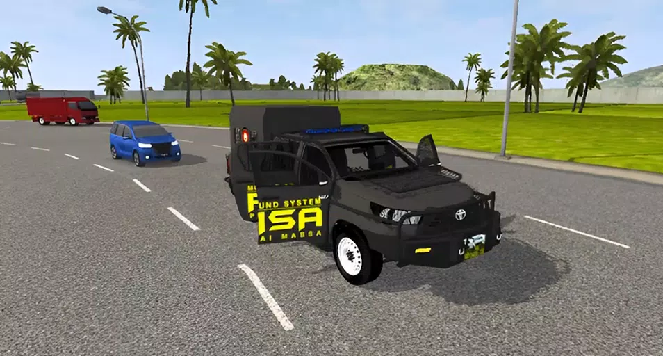 Pickup Police drive Game 3D Capture d'écran 0