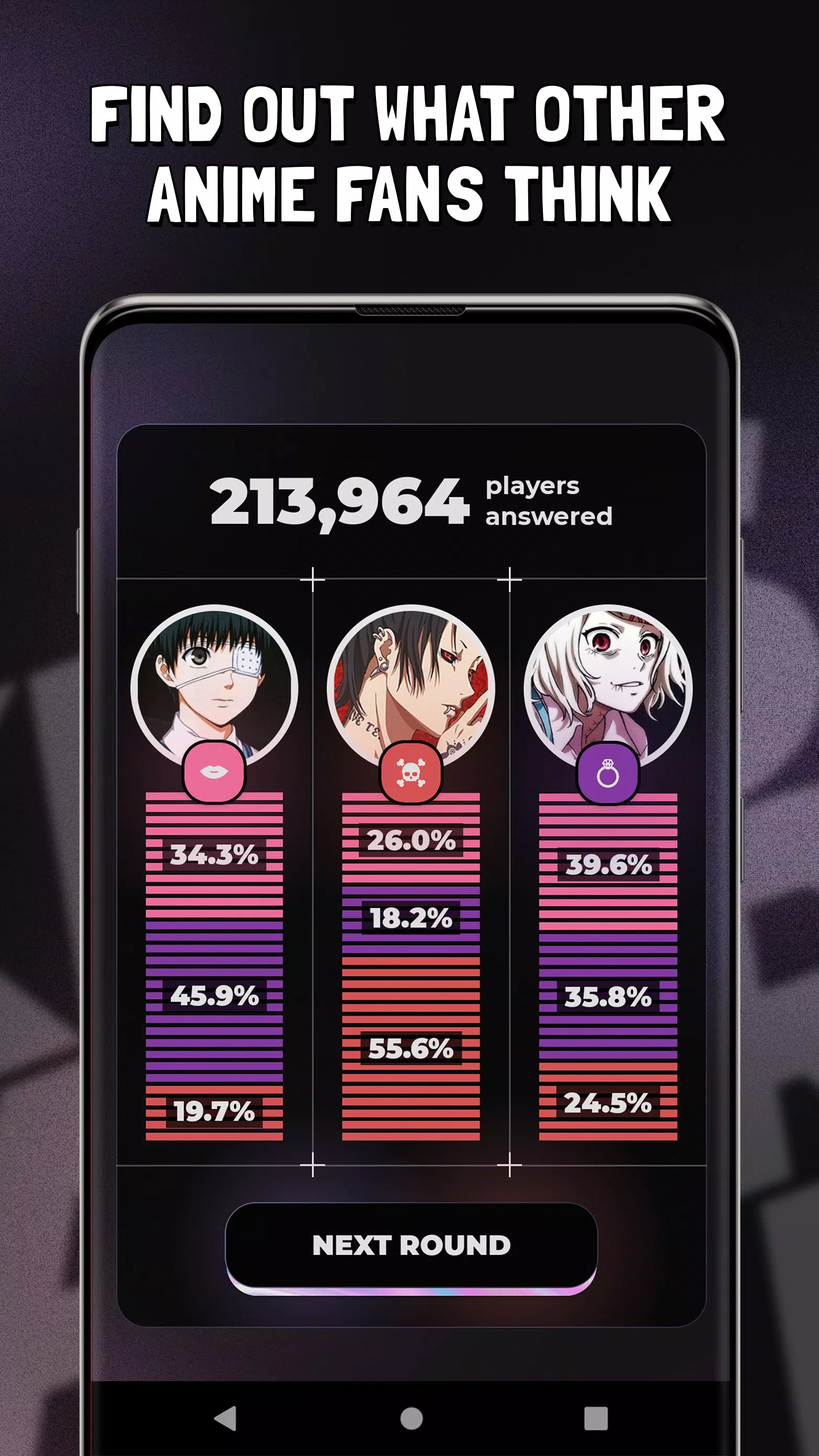 KMK - Kiss Marry Kill Anime應用截圖第2張