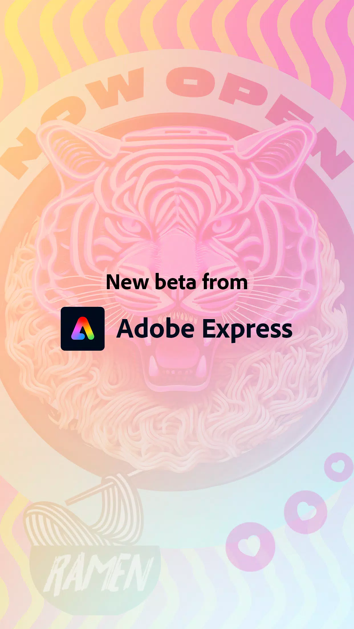 Schermata Adobe Express (Beta) 0