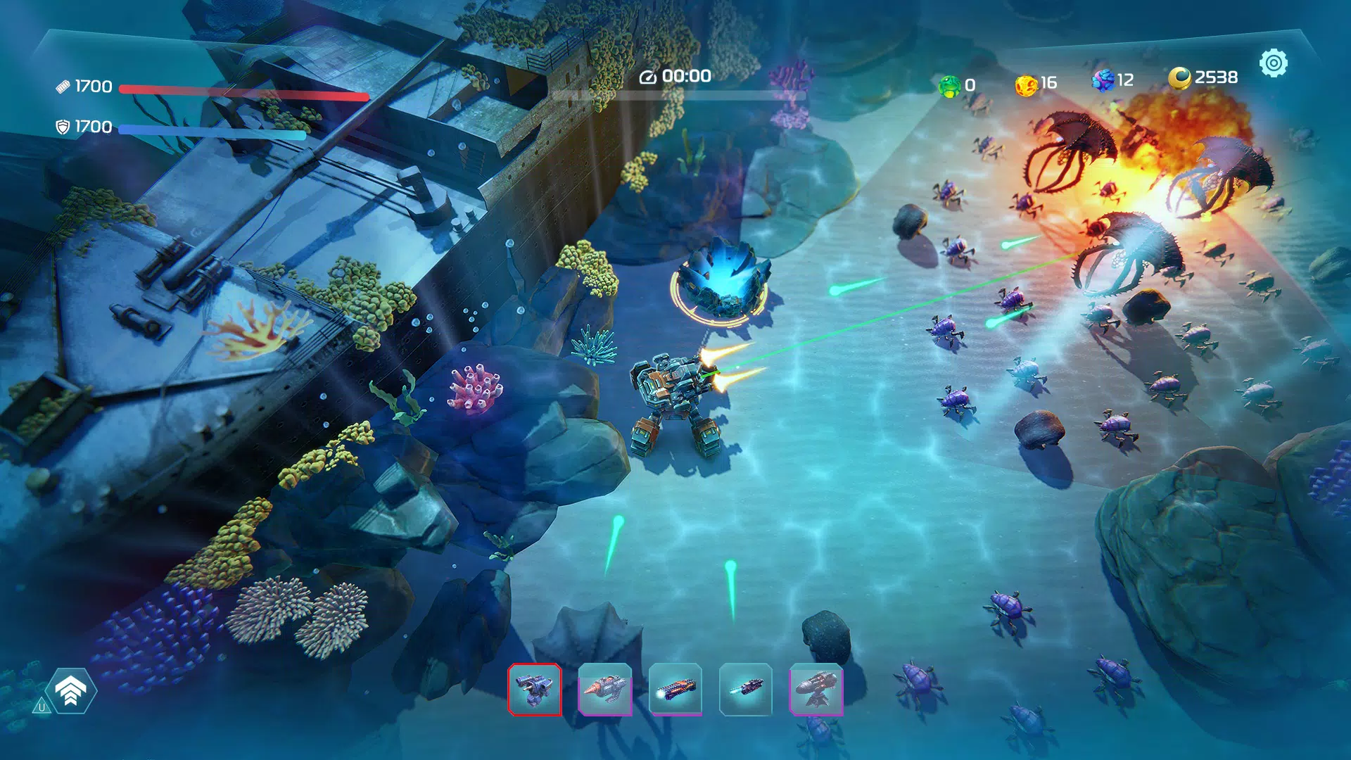 Ocean Keeper: Dome Survival Screenshot 0