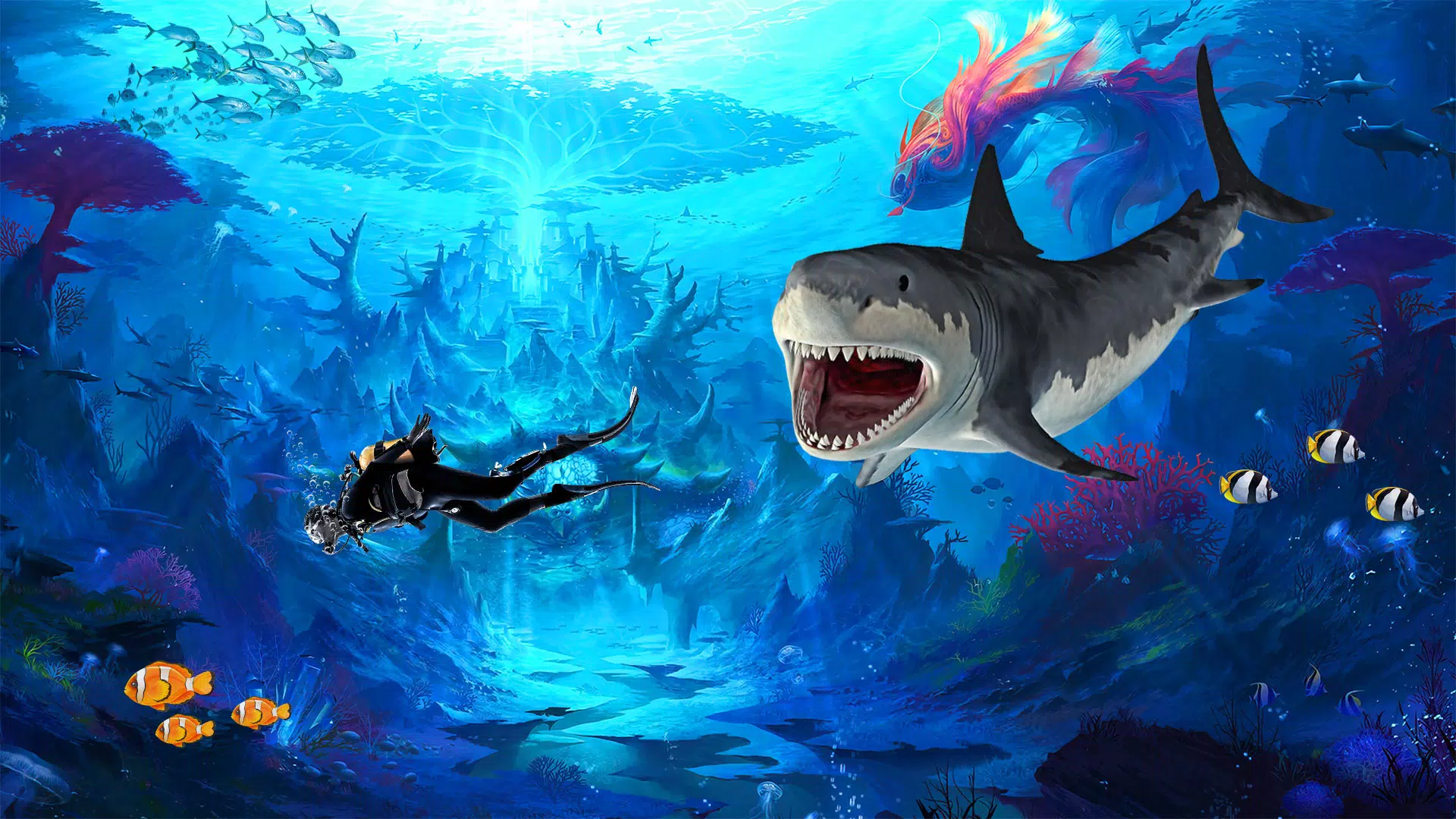 Angry Shark Games: Game 2024 Captura de pantalla 3