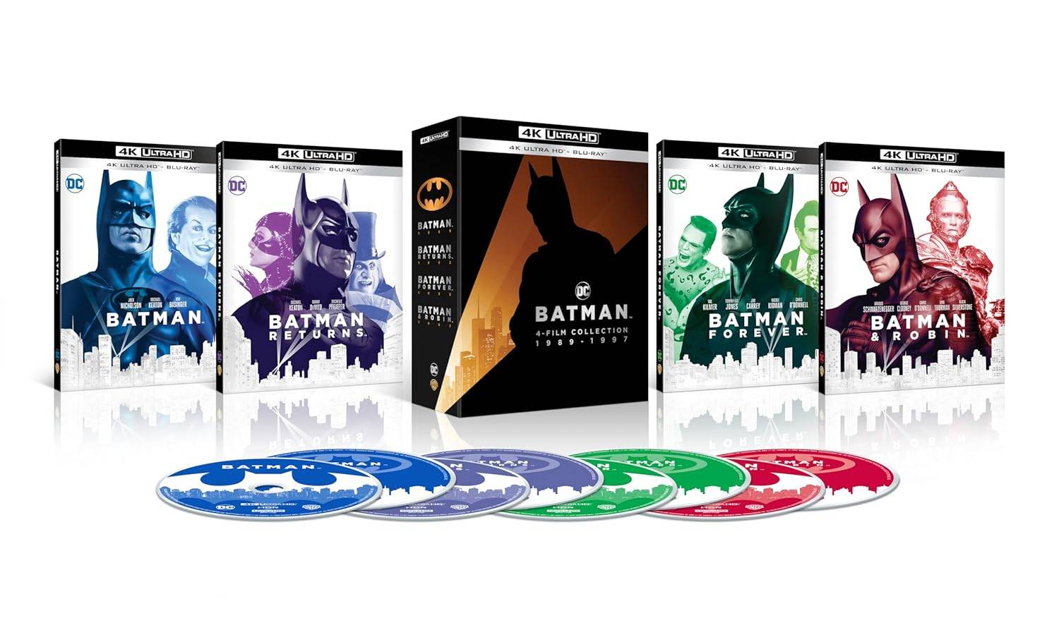 Resim: Batman Favorileri Koleksiyonu 4K UHD + Blu-Ray