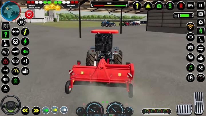 Tractor Farming Tractor Games स्क्रीनशॉट 2