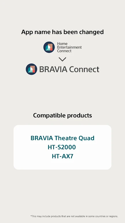 Sony | BRAVIA Connect应用截图第0张