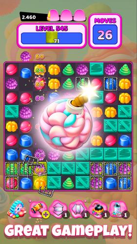 Colorful Gummy Blast Ảnh chụp màn hình 1