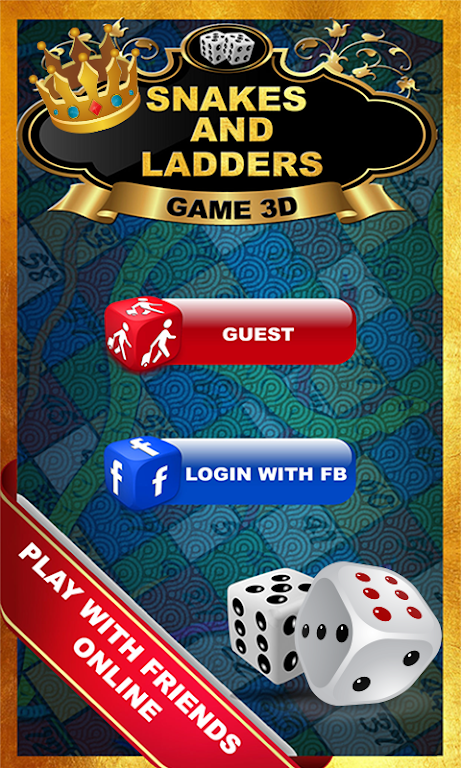 Snakes And Ladders Star:2019 New Dice Game 스크린샷 0