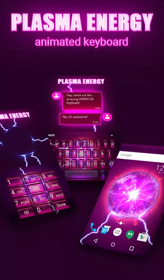 Plasma Keyboard & Wallpaper スクリーンショット 0
