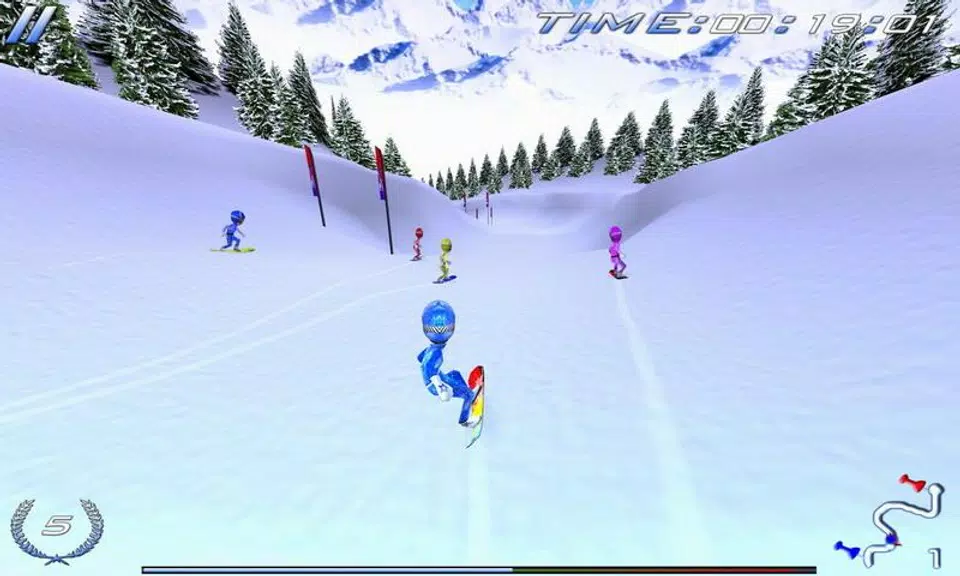 Snowboard Racing Ultimate Скриншот 0