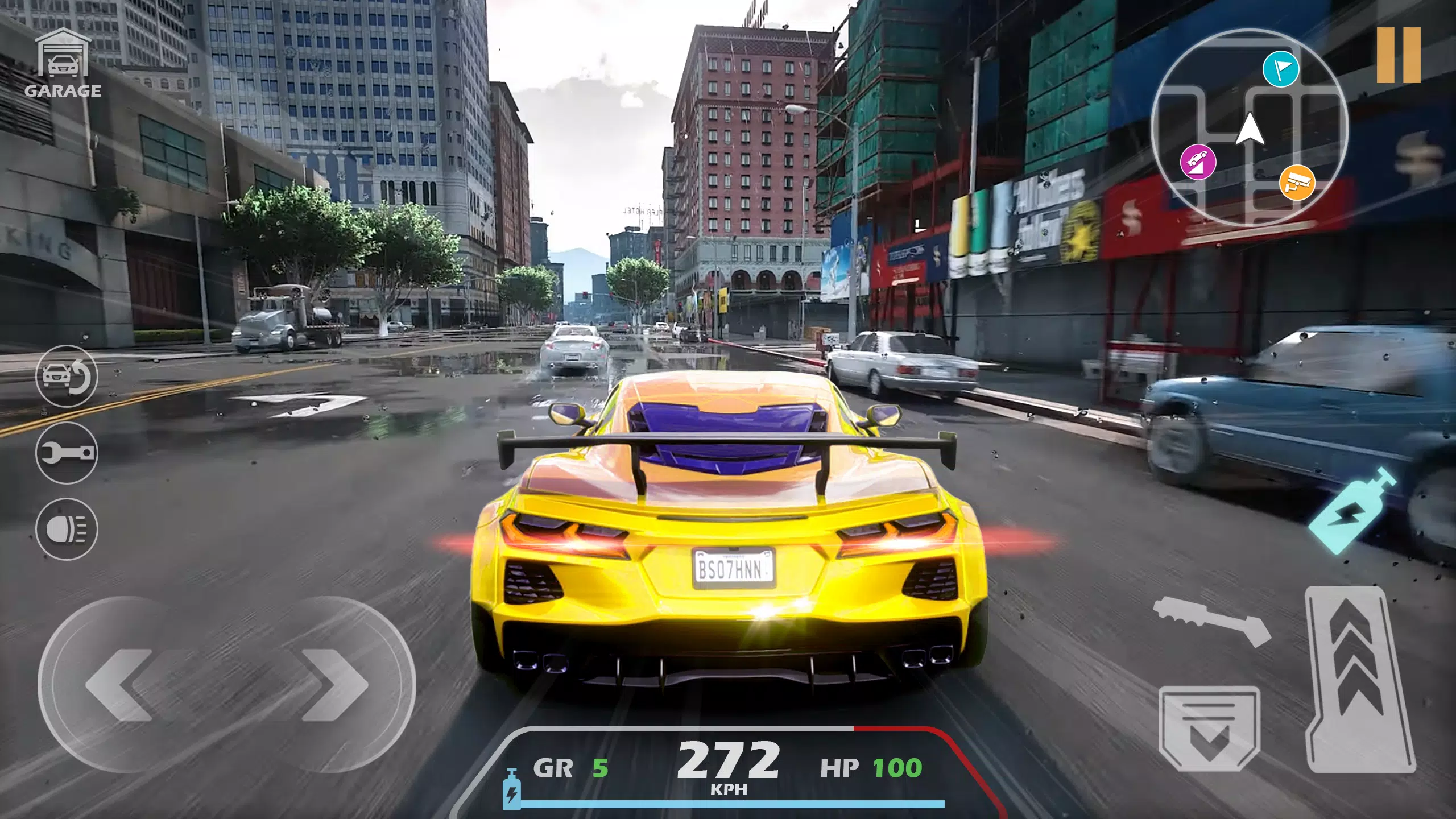 Real Car Racing: 3D City Drive Скриншот 1