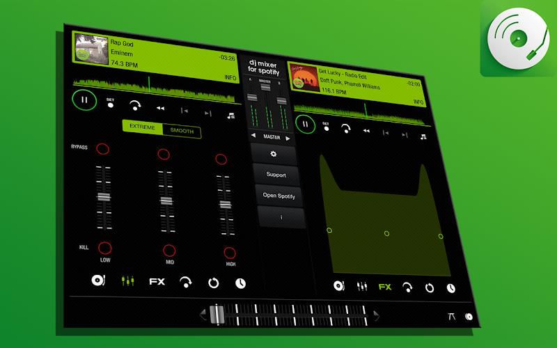 Djify - Dj mixer For spotify Скриншот 2